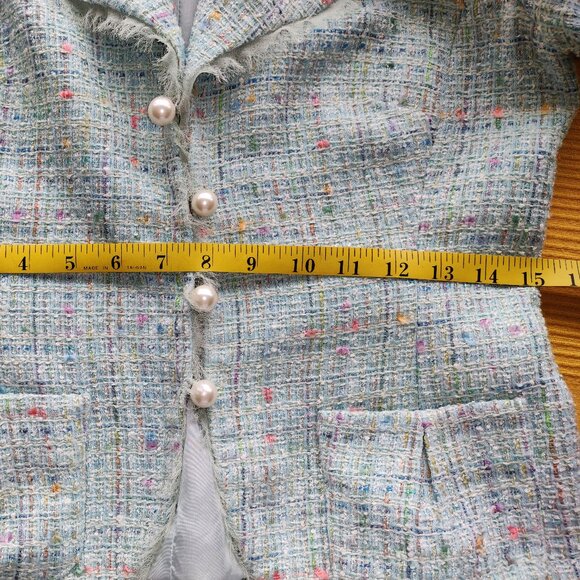 Sunny Choi silk summer jacket size 4 (fit 6) - Picture 5 of 7